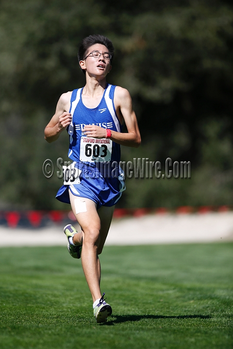 2013SIXCHS-084.JPG - 2013 Stanford Cross Country Invitational, September 28, Stanford Golf Course, Stanford, California.